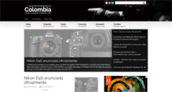 Desktop Screenshot of fotografiaencolombia.com